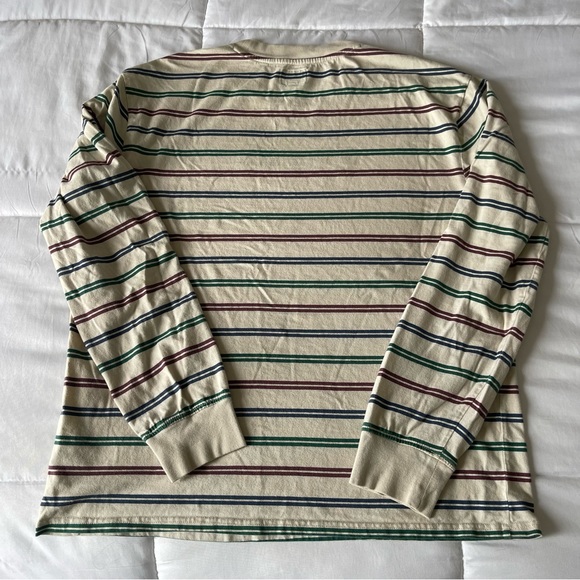 Men’s Vintage Guess Los Angeles Long Sleeve Striped Shirt Size L - Picture 4 of 8